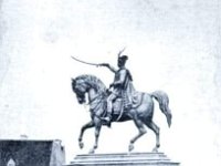 Spomenik banu Jelačiću 1871. godine (Foto Ivan Standl, izvor MGZ)